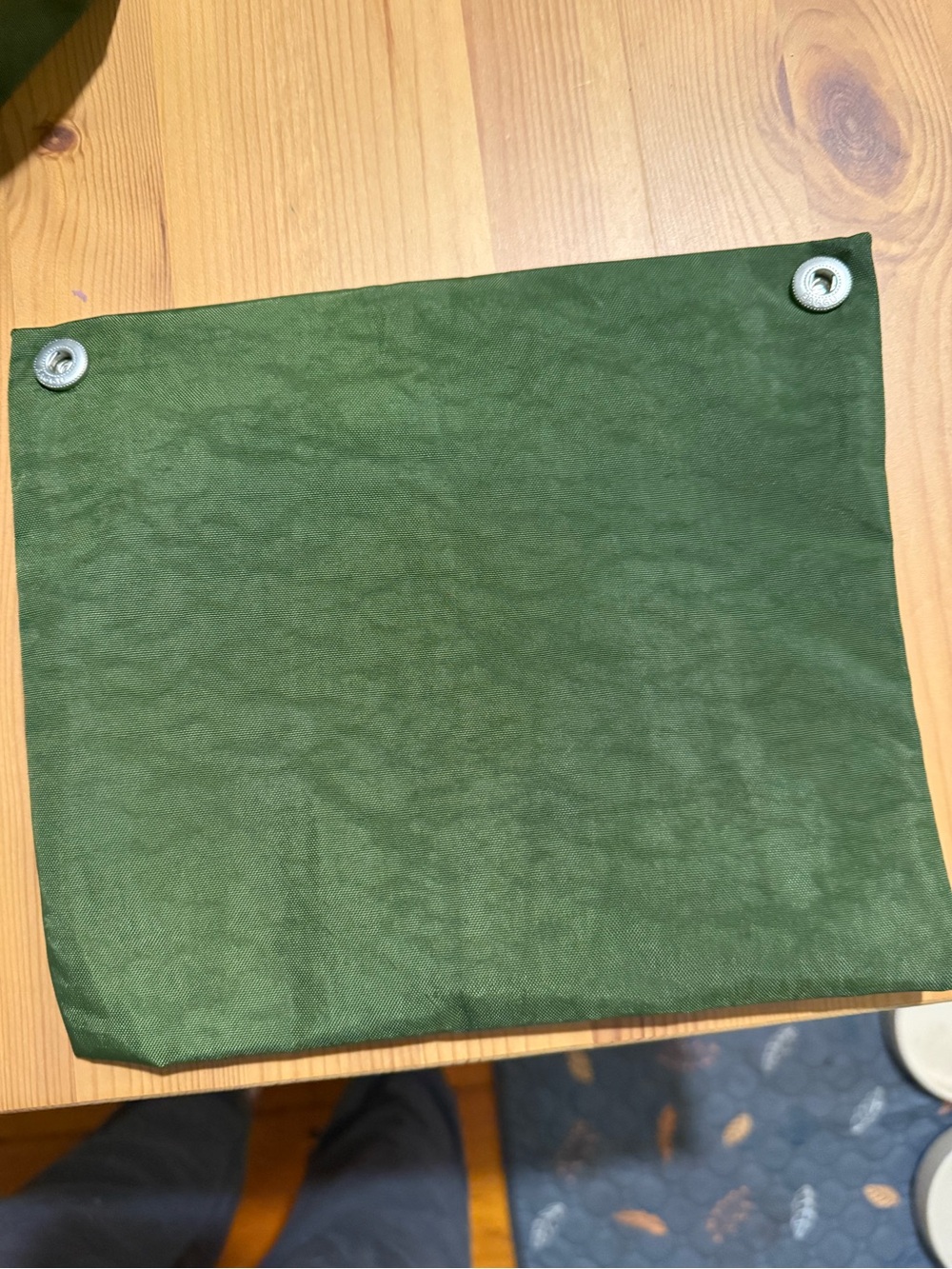 Baggu cloud bag green (I think it was listed as forest green?) - Picture 6 of 6